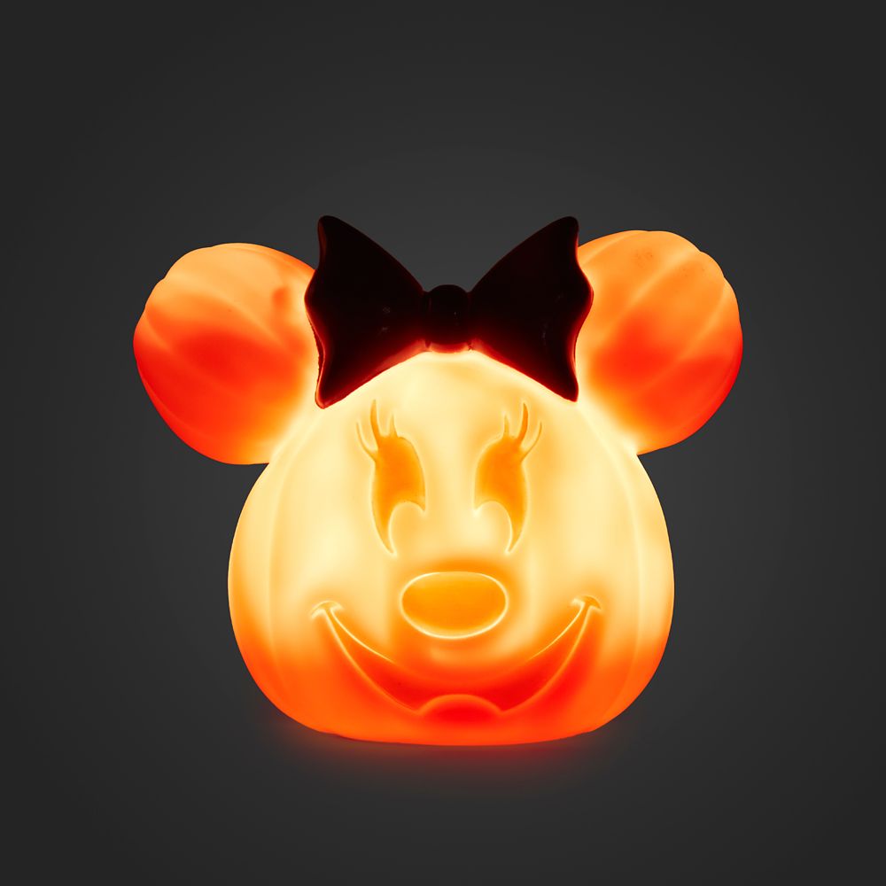 Minnie Mouse Light-Up Jack-o'-Lantern &ndash; Small