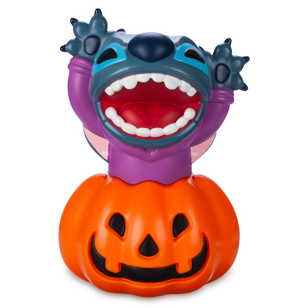 Stitch Pumpkin Light-Up Halloween Decoration &ndash; Lilo & Stitch