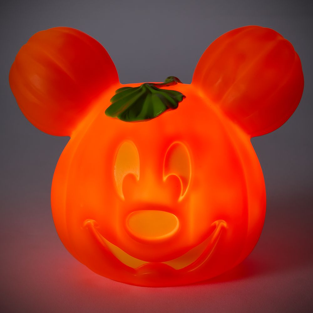 Mickey Mouse Halloween Pumpkin Light-Up Decor - Small