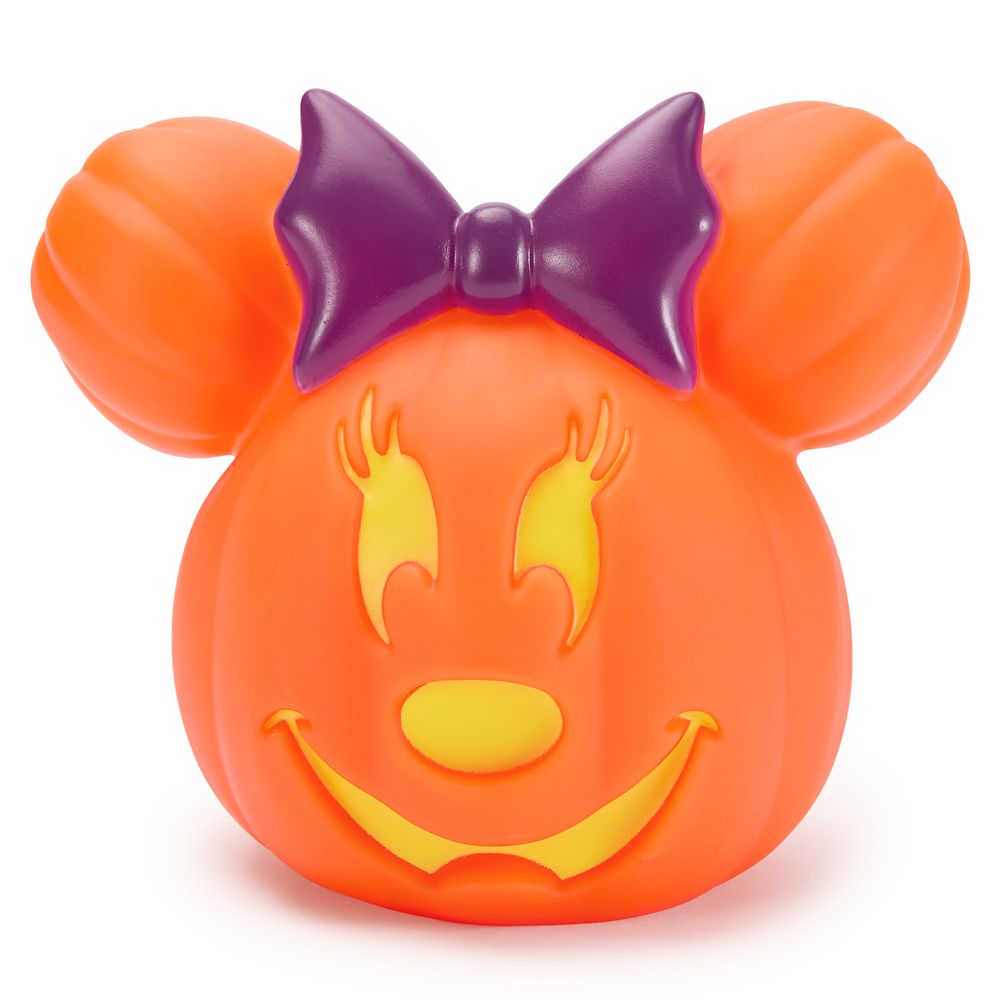 Minnie Mouse Halloween Pumpkin Light-Up Decor - Small