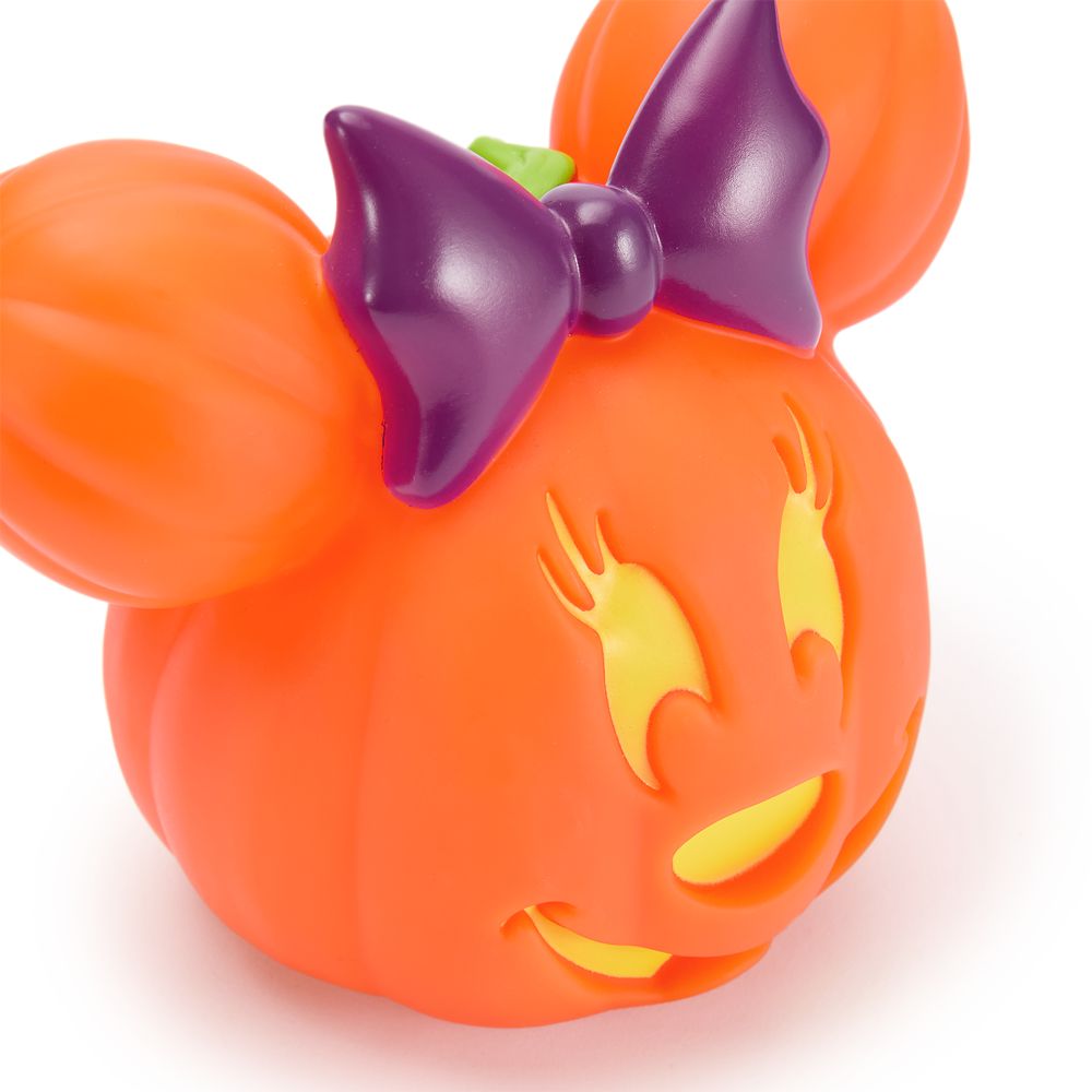Minnie Mouse Halloween Pumpkin Light-Up Decor - Small