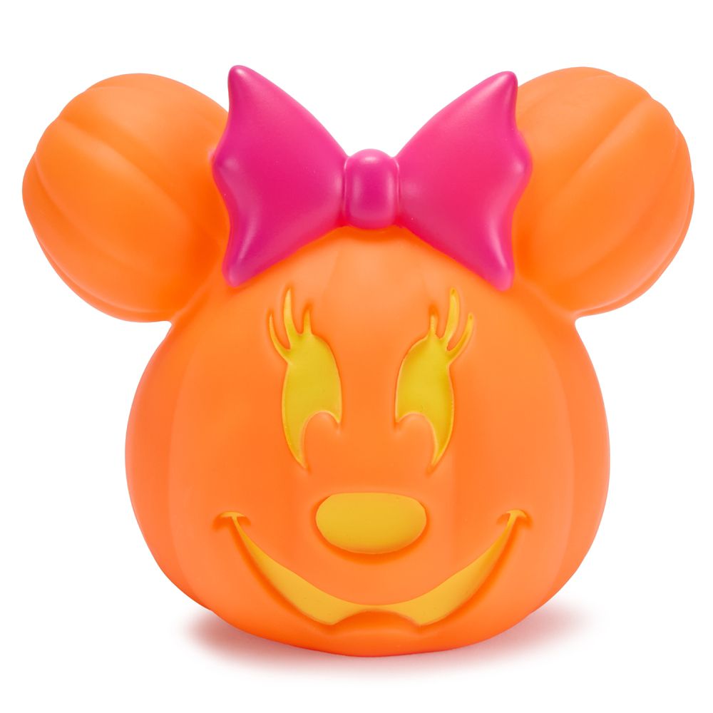 Minnie Mouse Light-Up Jack-o'-Lantern &ndash; 5 1/2'' &ndash; Disney Rewards 2026 &ndash; Disney&reg; Visa&reg; Cardmember Exclusive