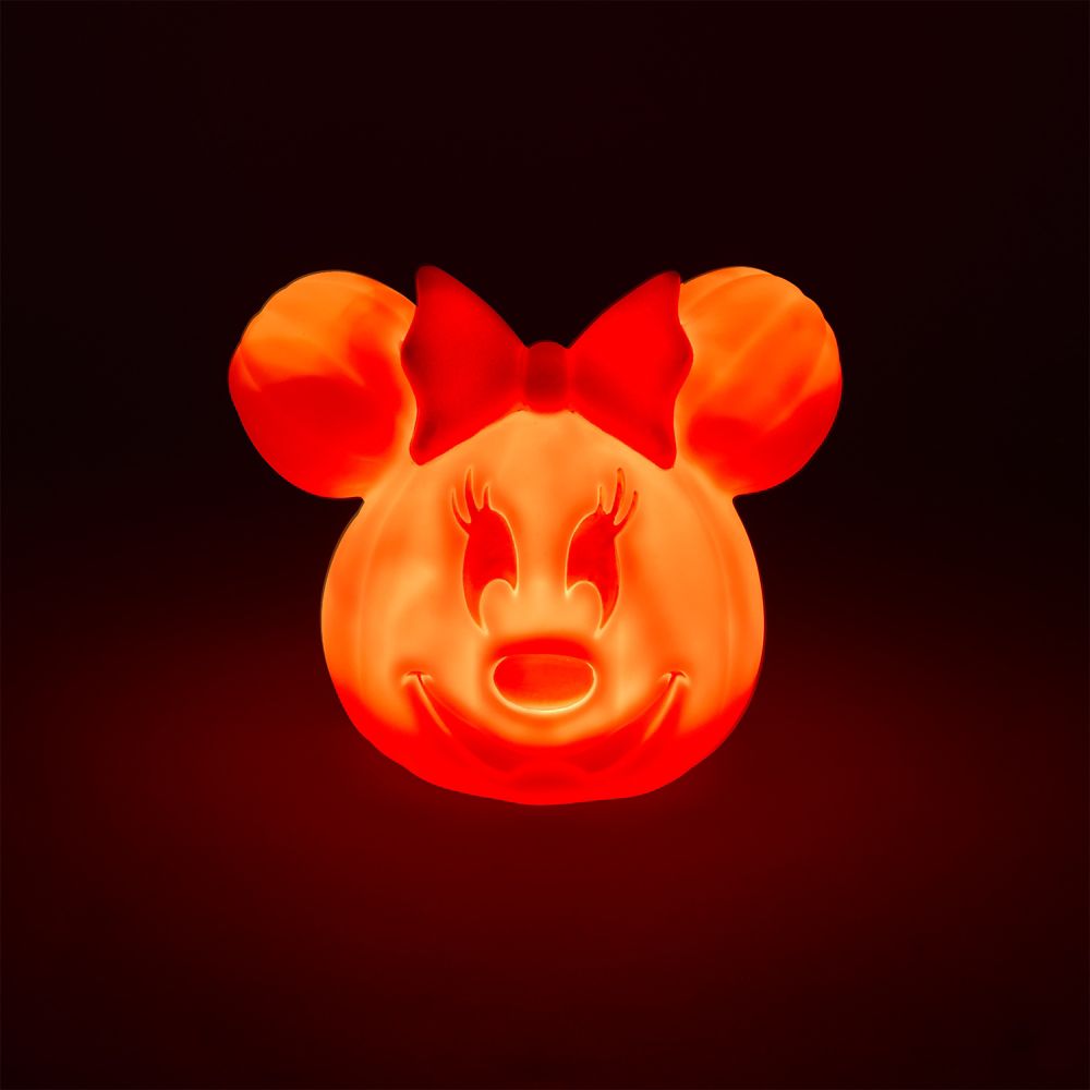 Minnie Mouse Light-Up Jack-o'-Lantern &ndash; 5 1/2'' &ndash; Disney Rewards 2026 &ndash; Disney&reg; Visa&reg; Cardmember Exclusive