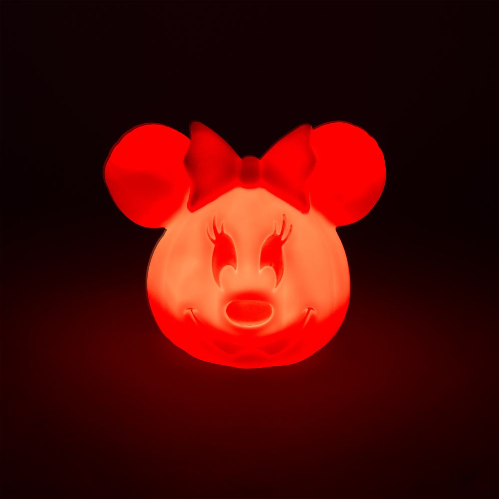Minnie Mouse Light-Up Jack-o'-Lantern &ndash; 5 1/2'' &ndash; Disney Rewards 2026 &ndash; Disney&reg; Visa&reg; Cardmember Exclusive