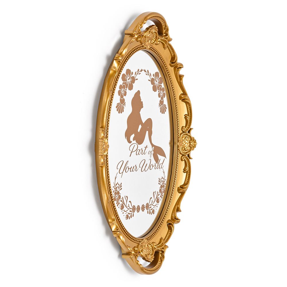 Ariel Mirrored Trinket Tray &ndash; The Little Mermaid