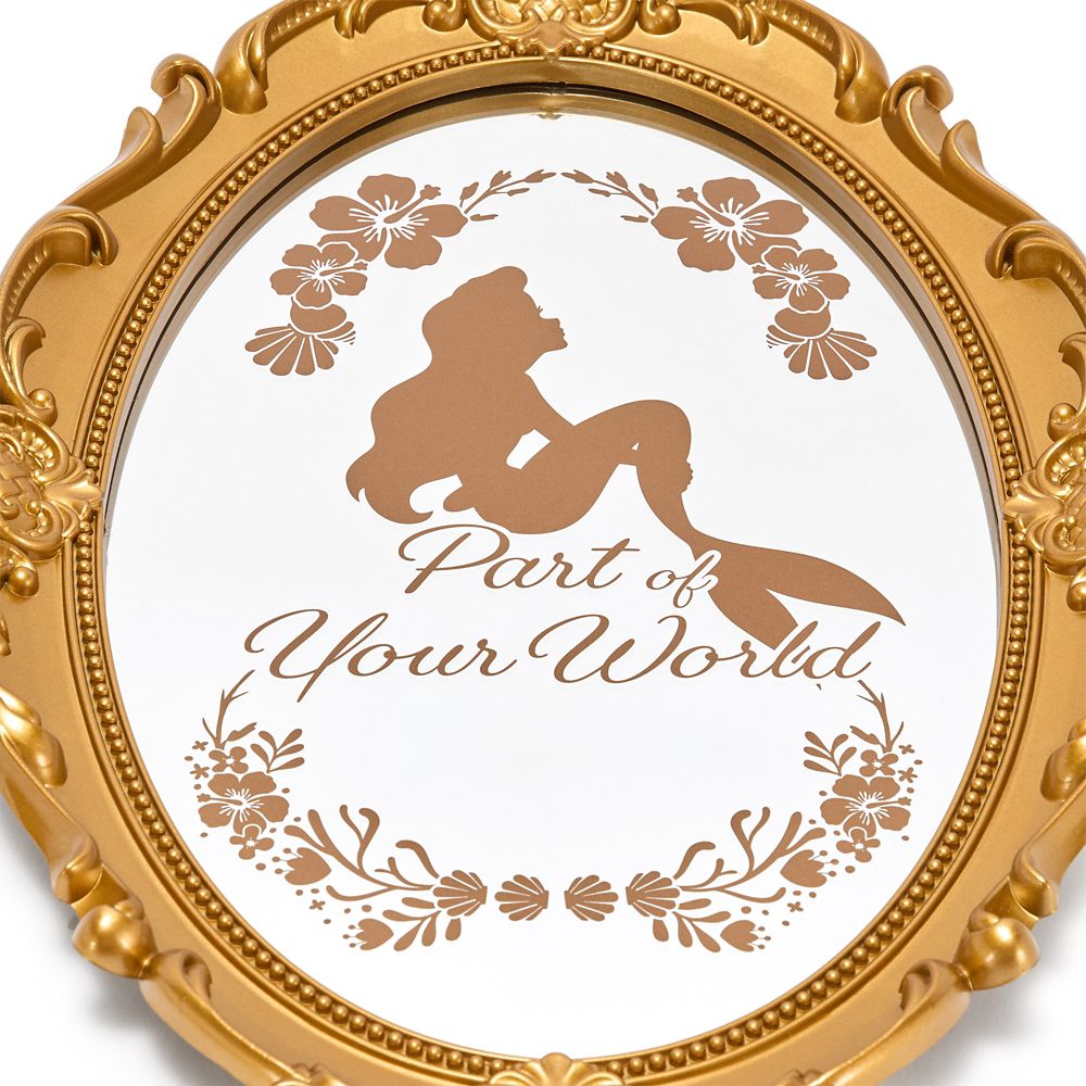 Ariel Mirrored Trinket Tray &ndash; The Little Mermaid