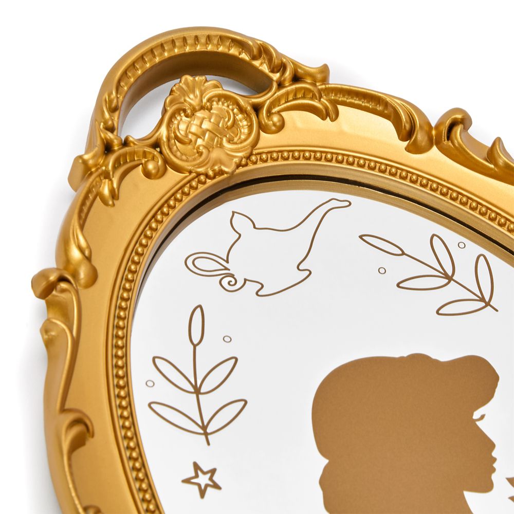 Jasmine Mirrored Trinket Tray &ndash; Aladdin