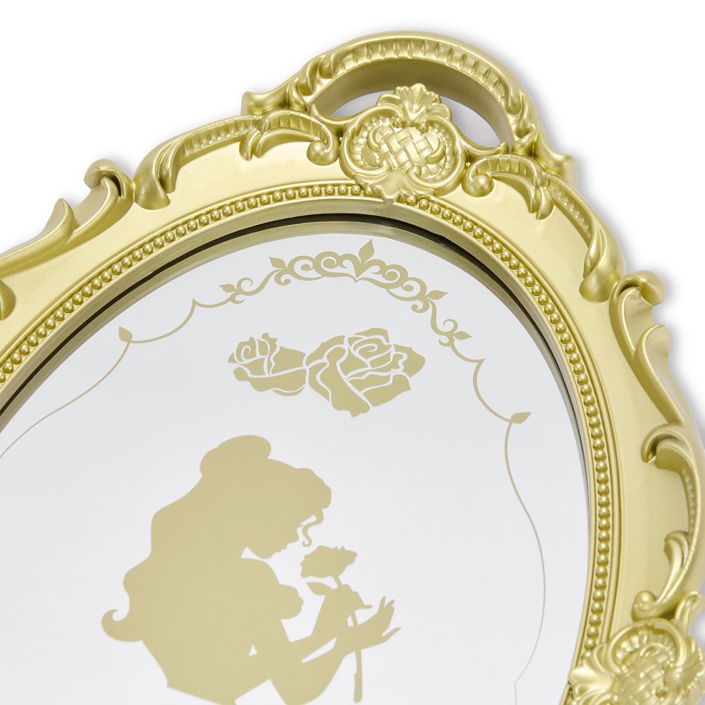 Belle Mirrored Trinket Tray &ndash; Beauty and the Beast