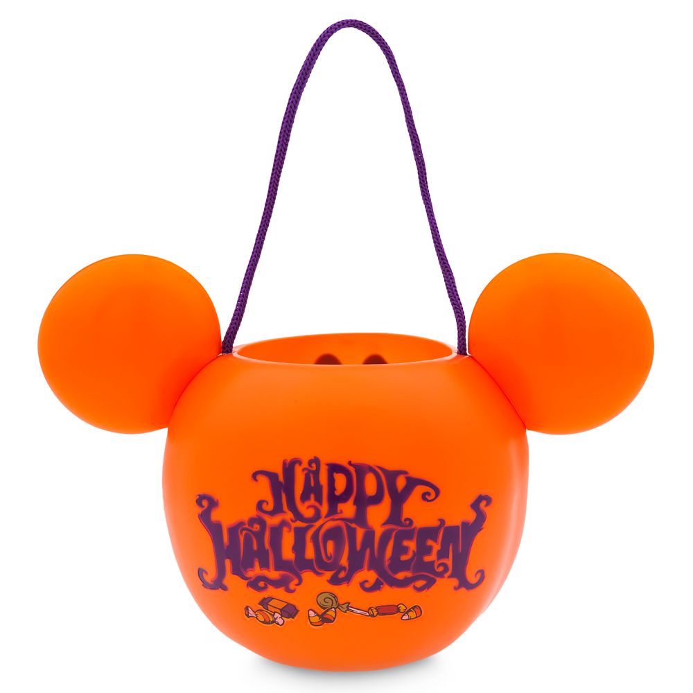 Mickey Mouse Jack-o'-Lantern Treat Bucket