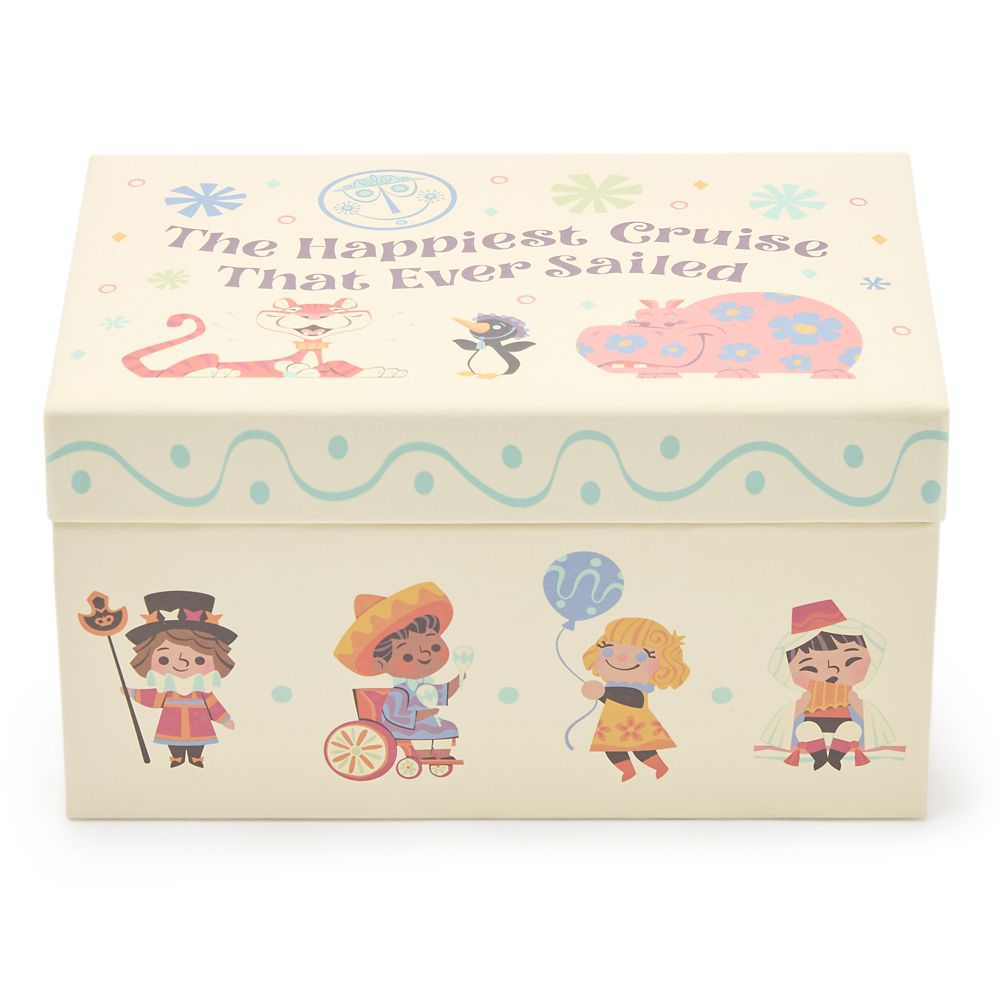 ''it's a small world'' Jewelry Music Box