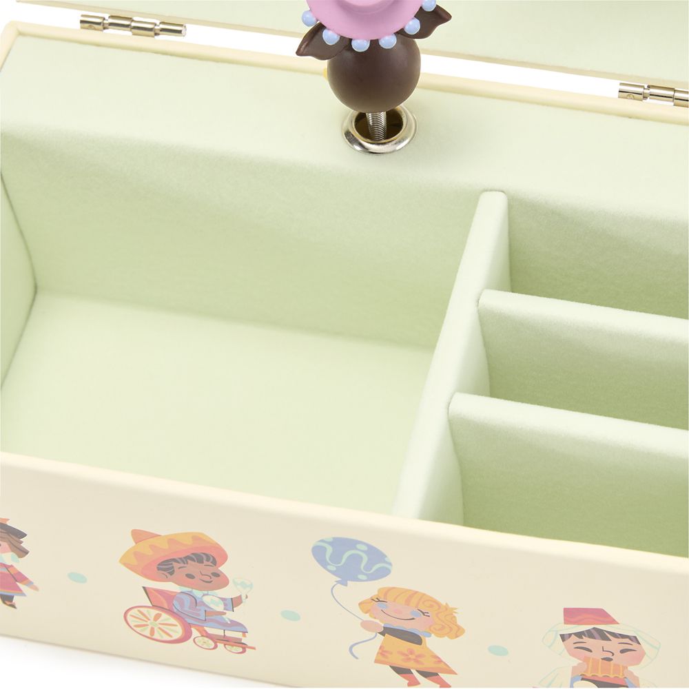 ''it's a small world'' Jewelry Music Box
