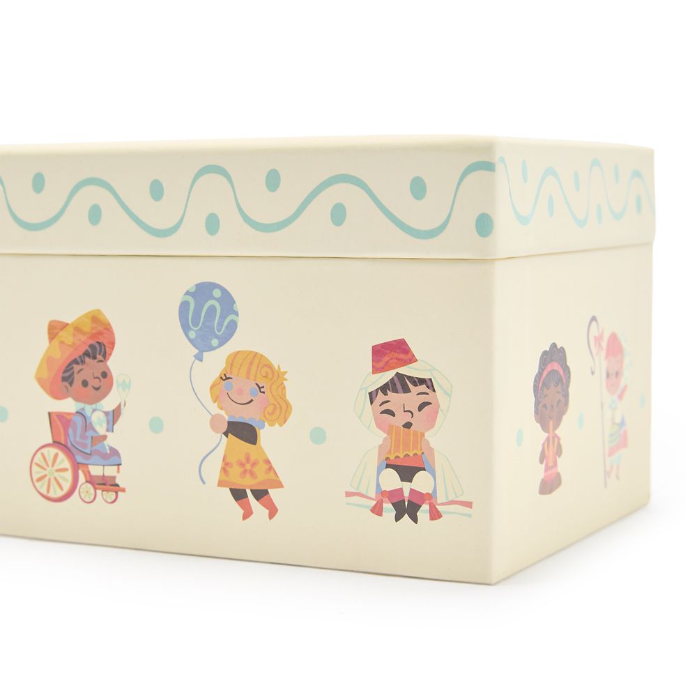 ''it's a small world'' Jewelry Music Box