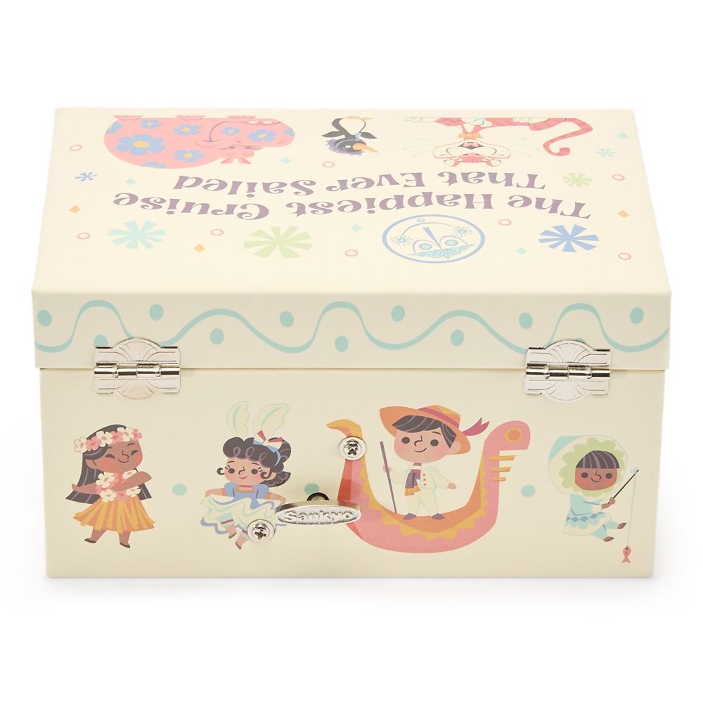 ''it's a small world'' Jewelry Music Box
