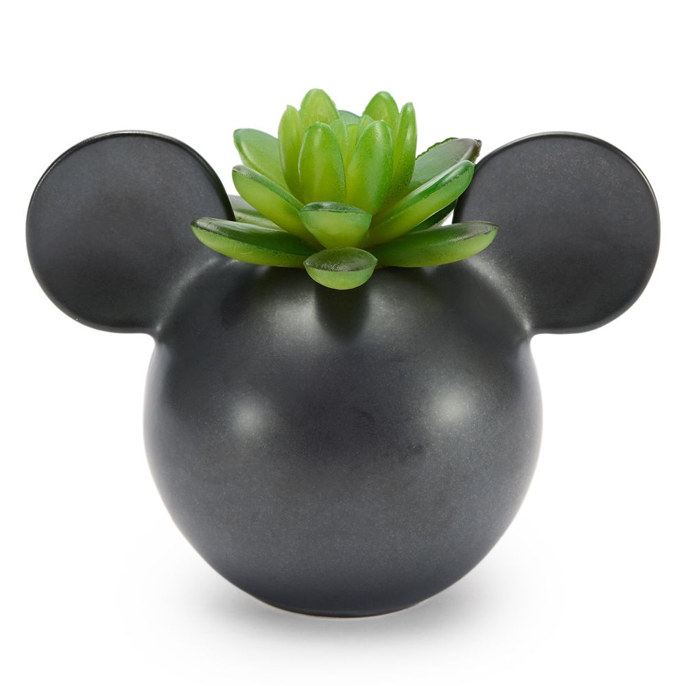 Mickey Mouse Icon Faux Succulent Ceramic Holder