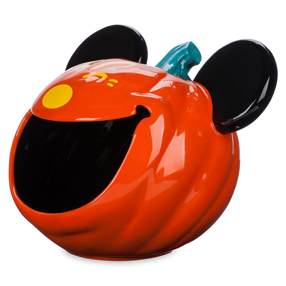 Mickey Mouse Jack-o'-Lantern Halloween Candy Bowl