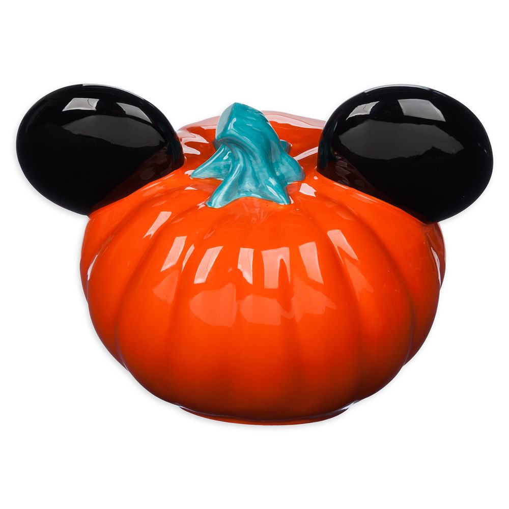 Mickey Mouse Jack-o'-Lantern Halloween Candy Bowl