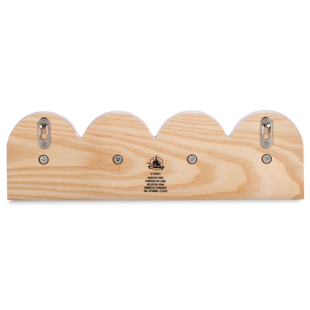 Mickey Mouse Icon Wood Hook Rack &ndash; Mickey Mouse Home Collection