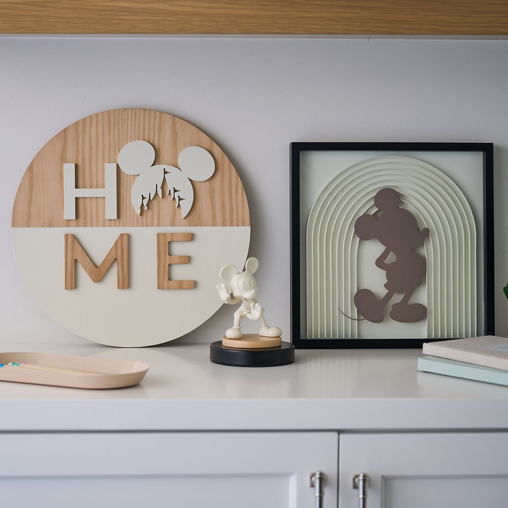 Mickey Mouse Icon ''Home'' Wall Decor &ndash; Mickey Mouse Home Collection