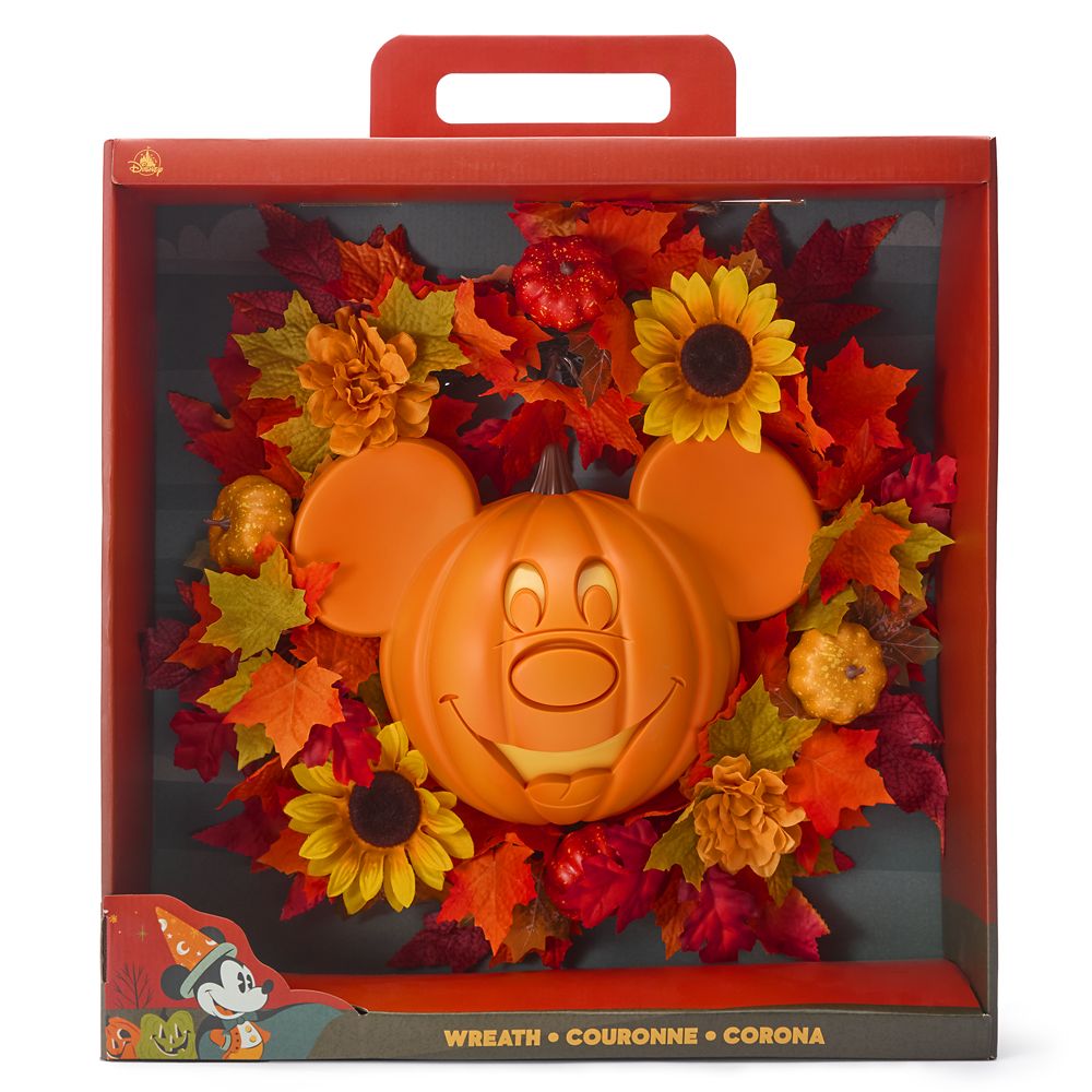 Mickey Mouse Halloween Light-Up Wreath