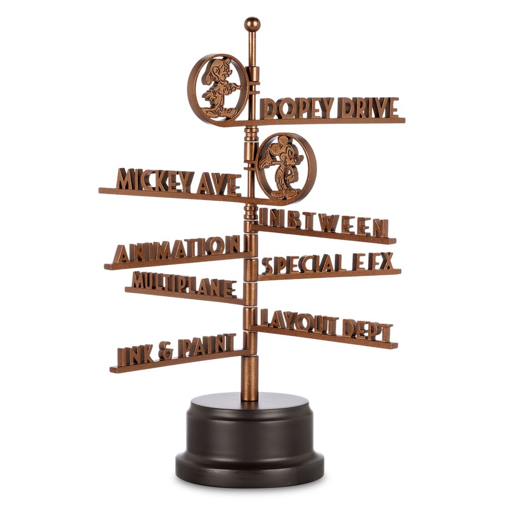 Walt Disney Studios Street Sign Miniature &ndash; Disney100