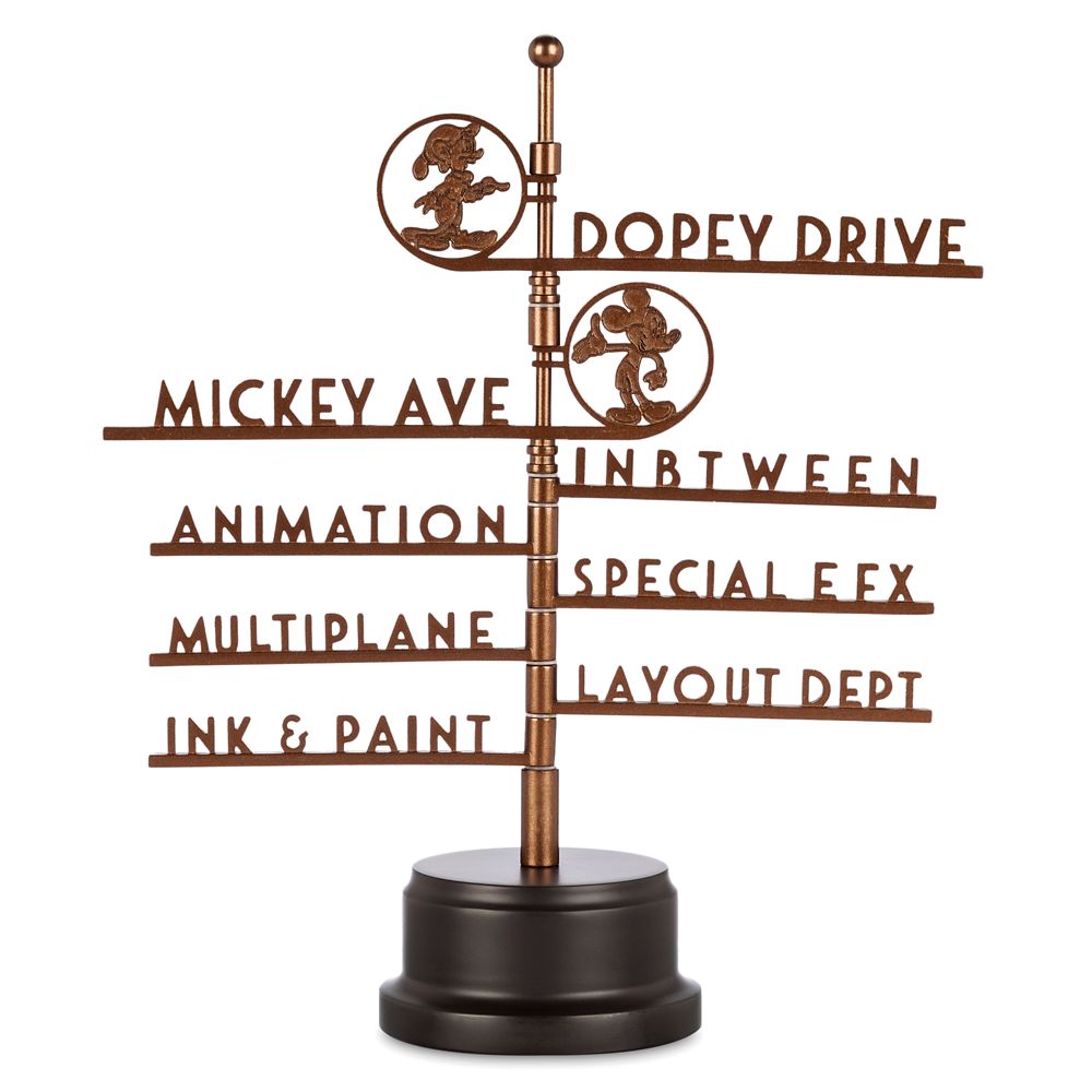 Walt Disney Studios Street Sign Miniature &ndash; Disney100