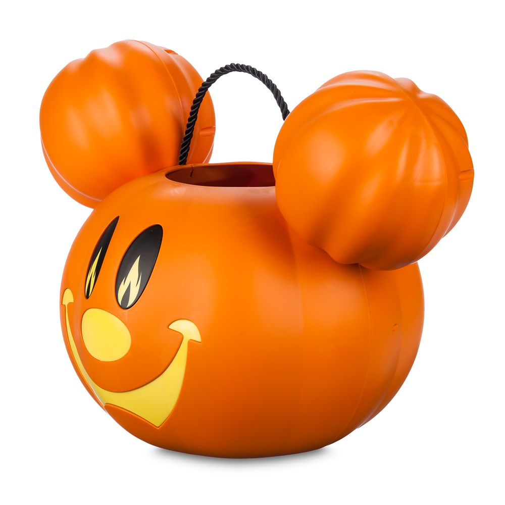 Mickey Mouse Halloween Pumpkin Light-Up Treat Bucket