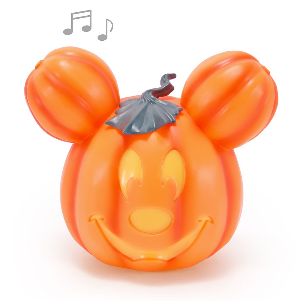 Mickey Mouse Light-Up and Sound Jack-o'-Lantern