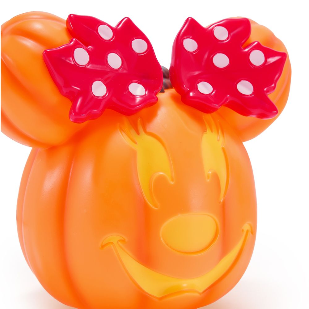 Minnie Mouse Light-Up and Sound Jack-o'-Lantern