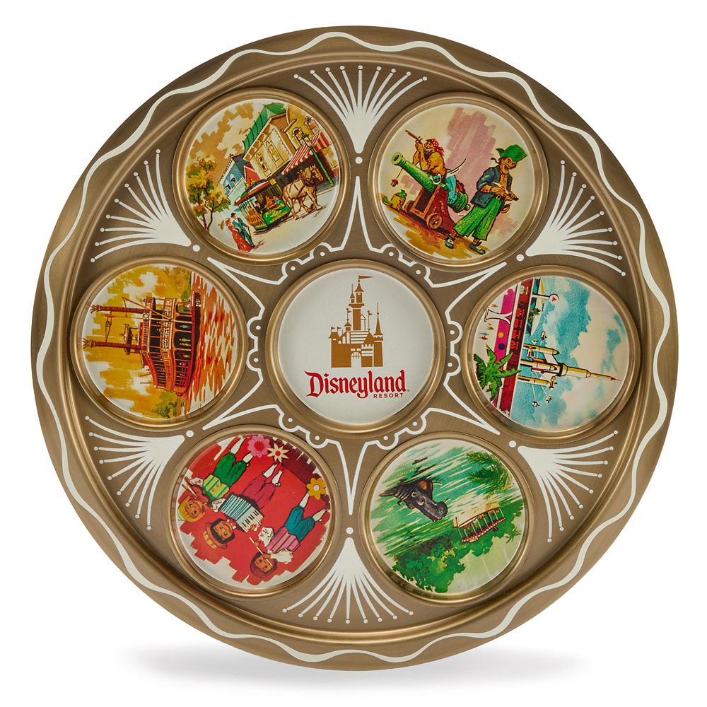 Disneyland 70th Anniversary Vault Drink Serving Tray