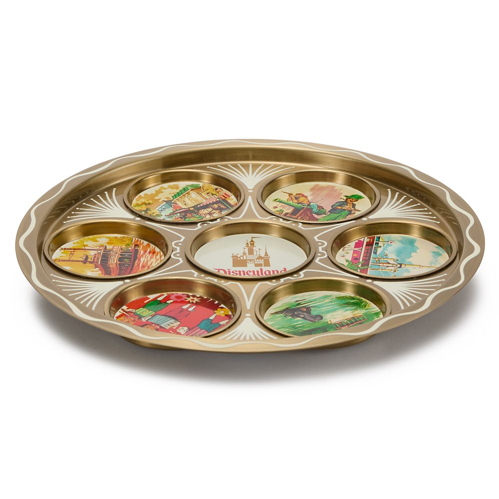 Disneyland 70th Anniversary Vault Drink Serving Tray