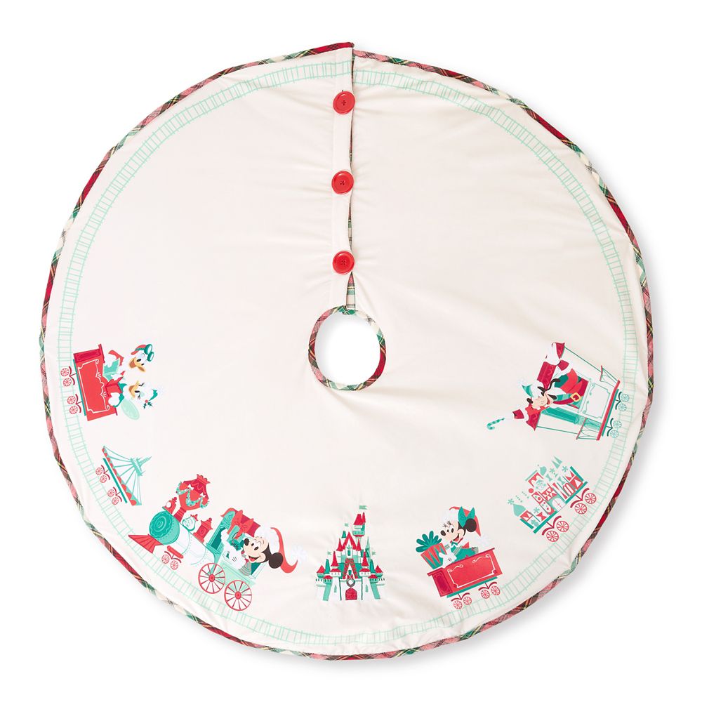 Mickey Mouse and Friends Fantasyland Castle Reversible Holiday Tree Skirt
