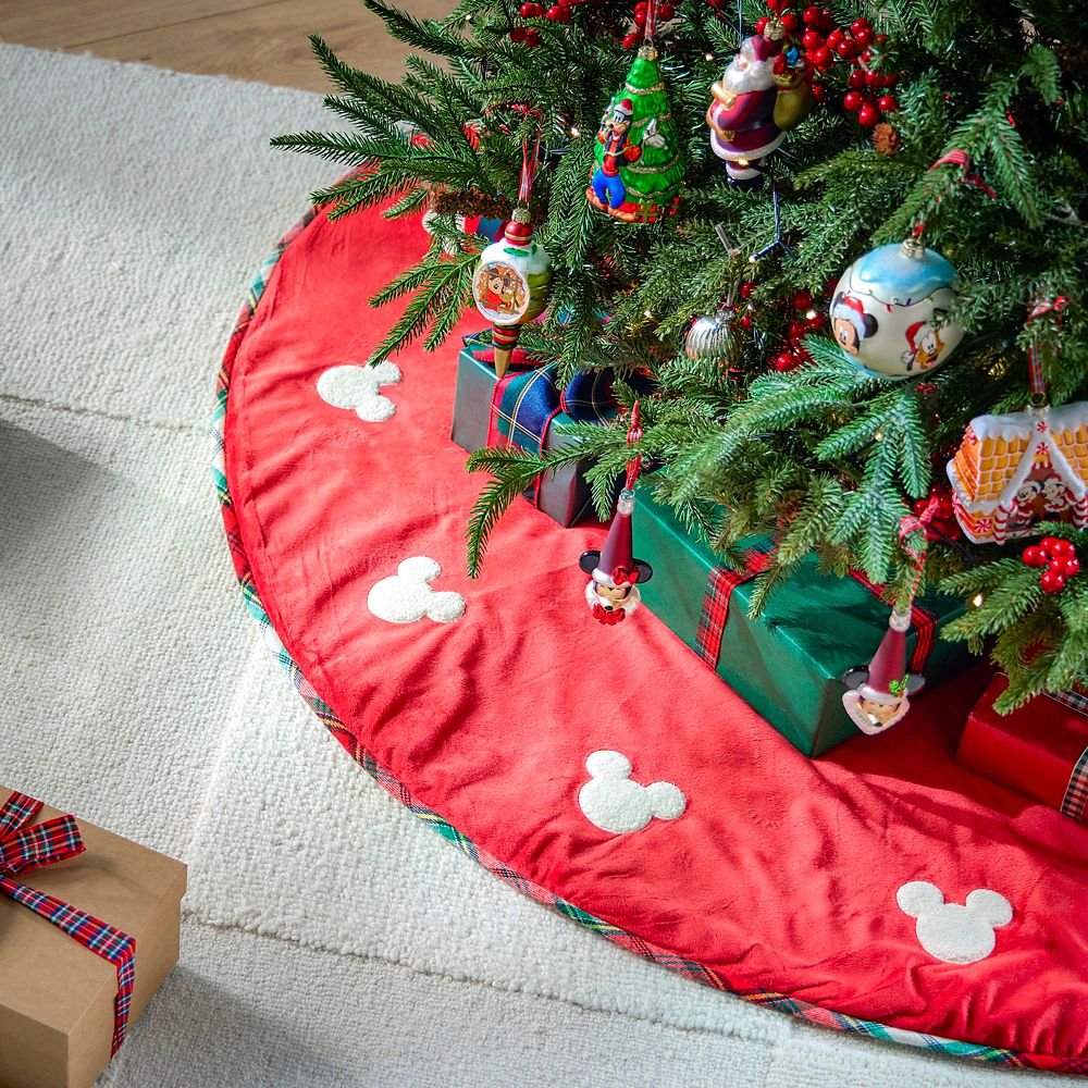 Mickey Mouse and Friends Fantasyland Castle Reversible Holiday Tree Skirt