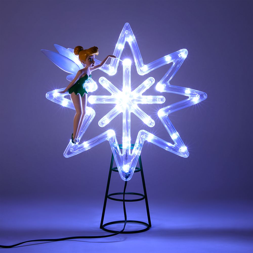 Tinker Bell Light-Up Holiday Tree Topper &ndash; Peter Pan