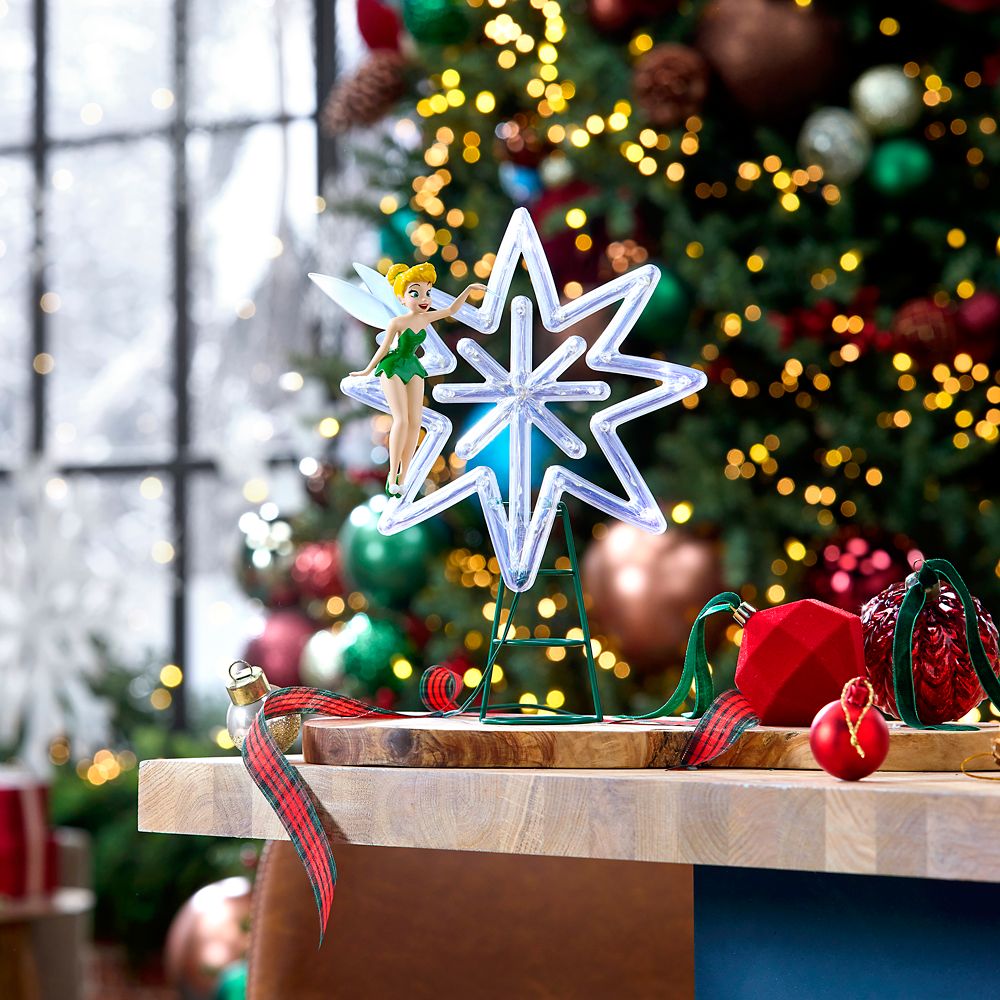 Tinker Bell Light-Up Holiday Tree Topper – Peter Pan | Disney Store