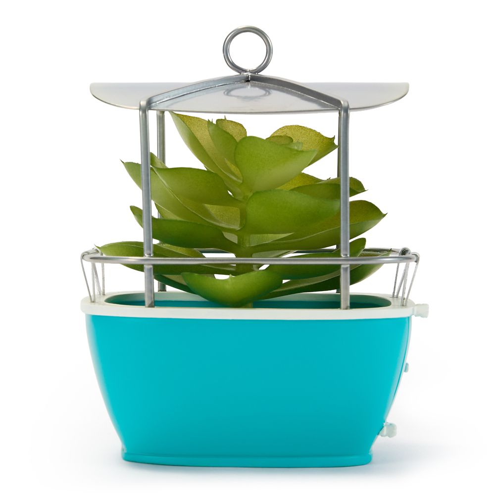 Disney Parks Vintage Maps Skyway Gondola Faux Succulent Holder