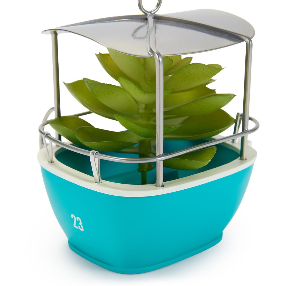 Disney Parks Vintage Maps Skyway Gondola Faux Succulent Holder