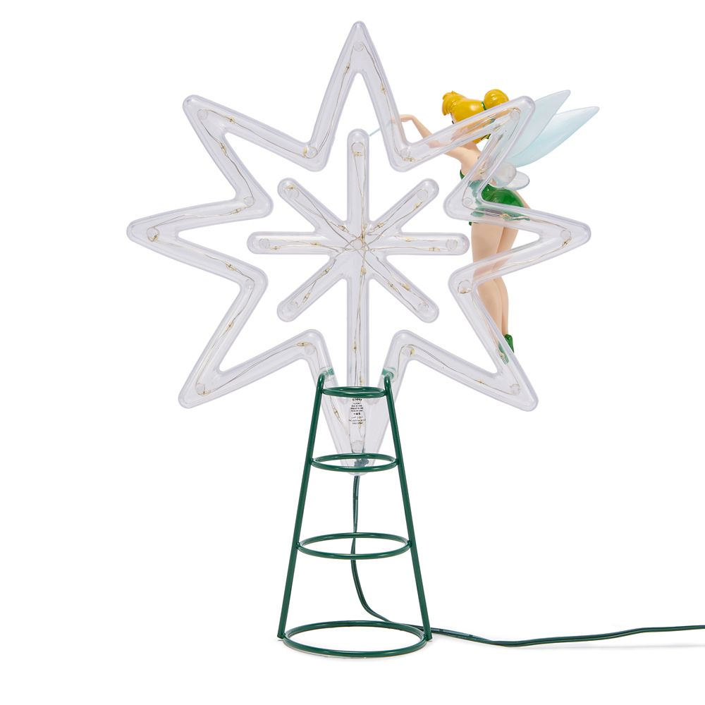 Tinker Bell Light-Up Christmas Tree Topper &ndash; Peter Pan