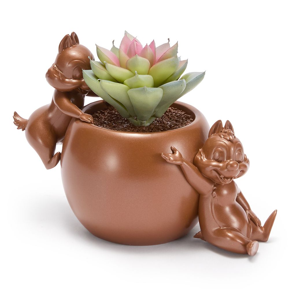 Chip 'n Dale Faux Succulent Holder