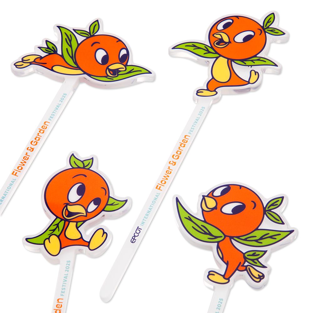 Orange Bird Garden Stake Set EPCOT International Flower & Garden Festival 2025 Official shopDisney