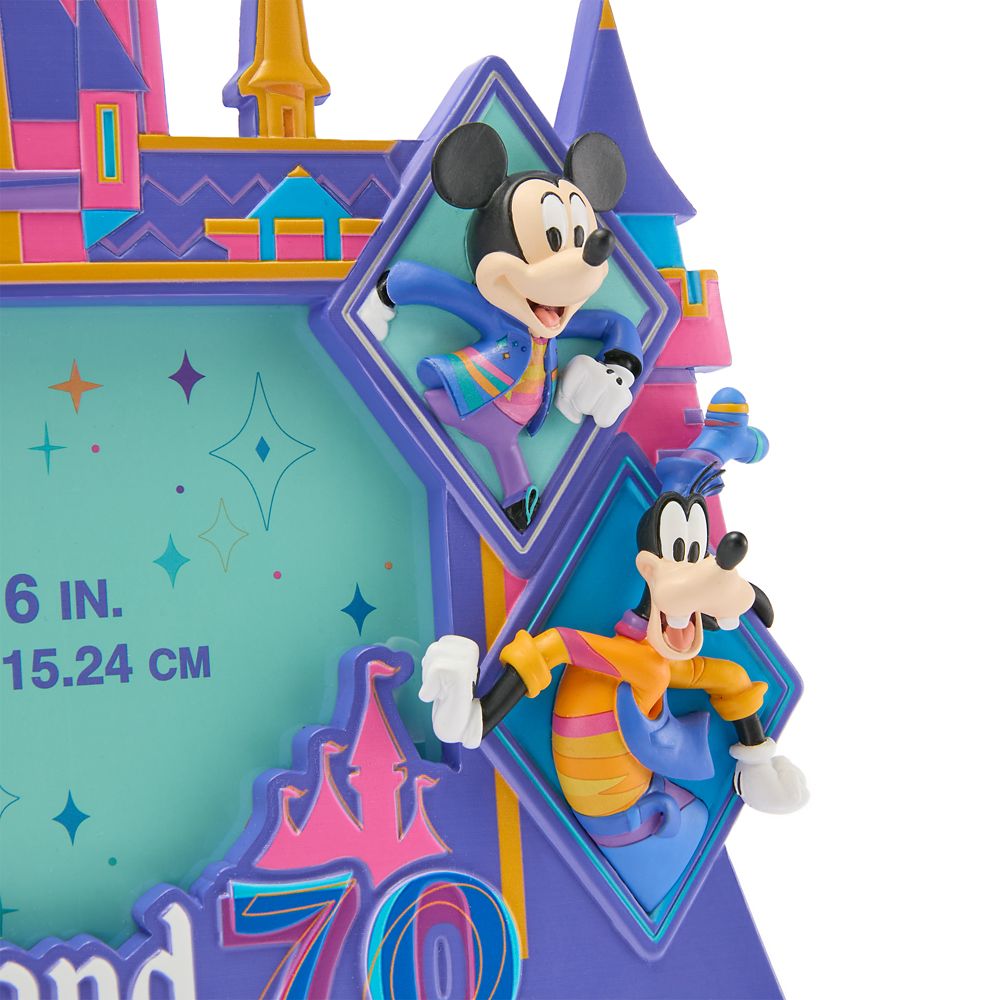 Mickey Mouse and Friends Photo Frame - Disneyland 70th Anniversary - 4'' x 6''