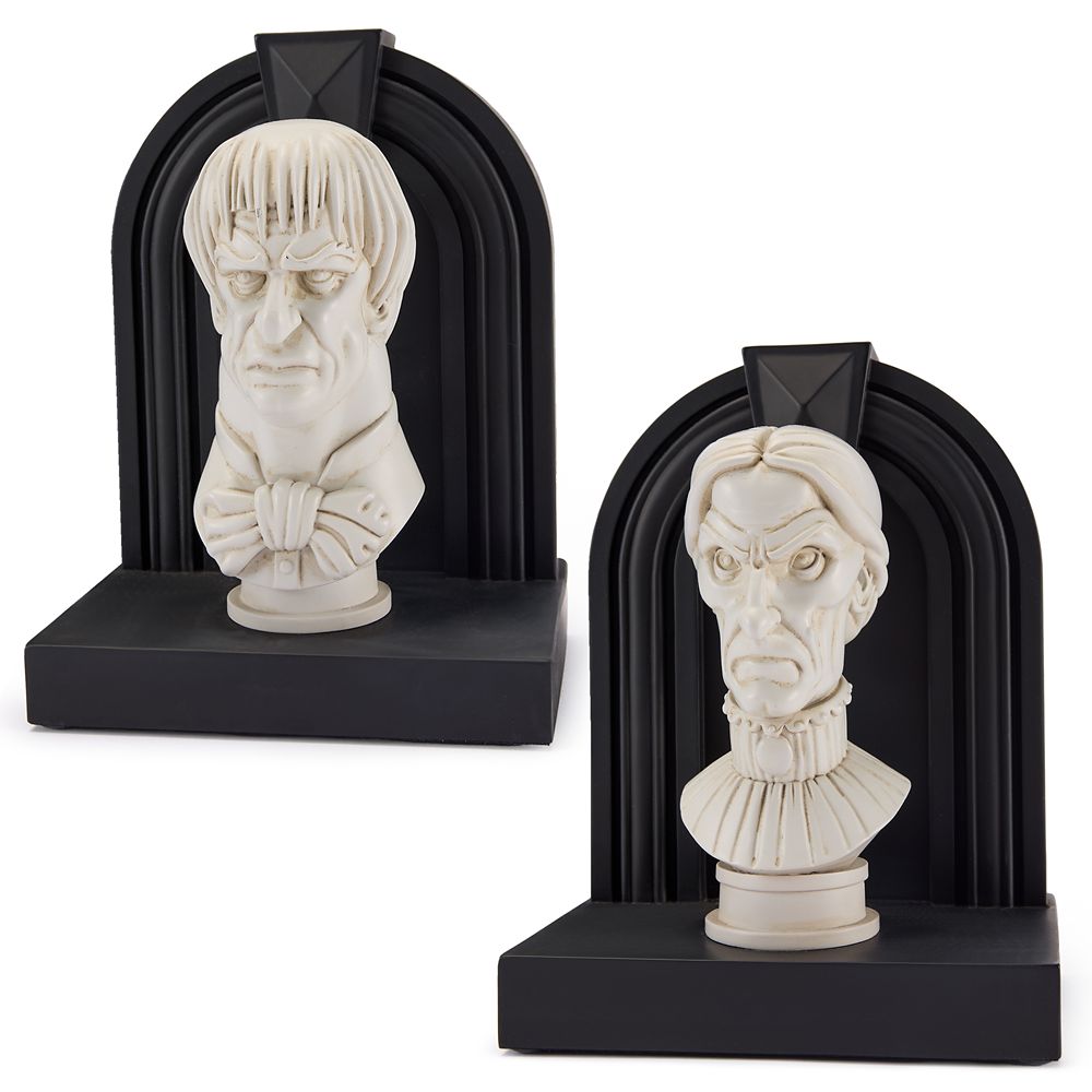The Haunted Mansion Watchful Busts Bookends Official shopDisney
