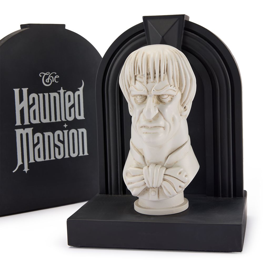 The Haunted Mansion Watchful Busts Bookends