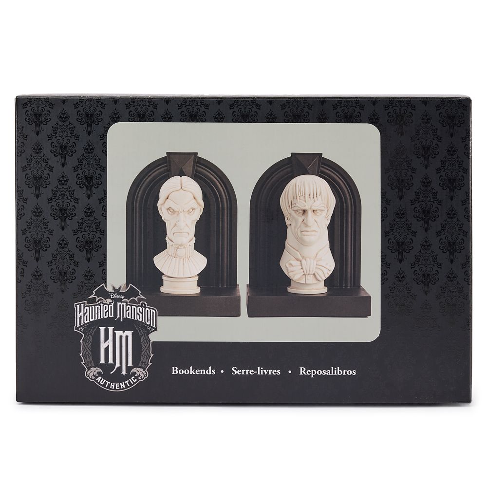 The Haunted Mansion Watchful Busts Bookends