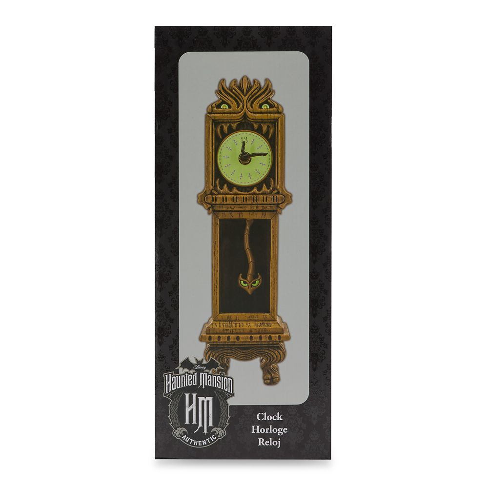 The Haunted Mansion Glow-in-the-Dark Clock