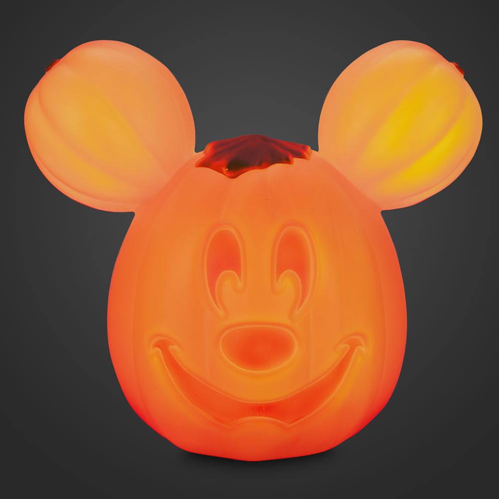 Mickey Mouse Light-Up Jack-o'-Lantern &ndash; Medium