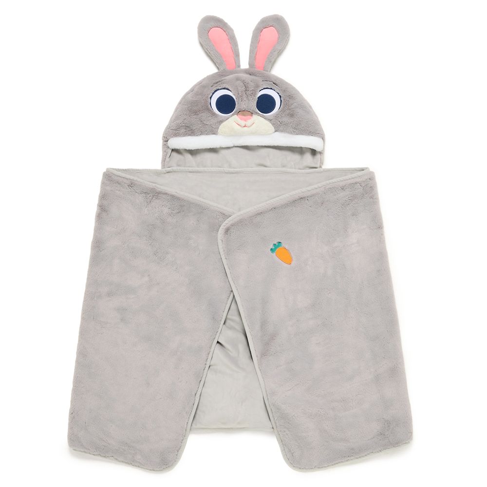 Judy Hopps Hooded Throw Blanket Zootopia Official shopDisney