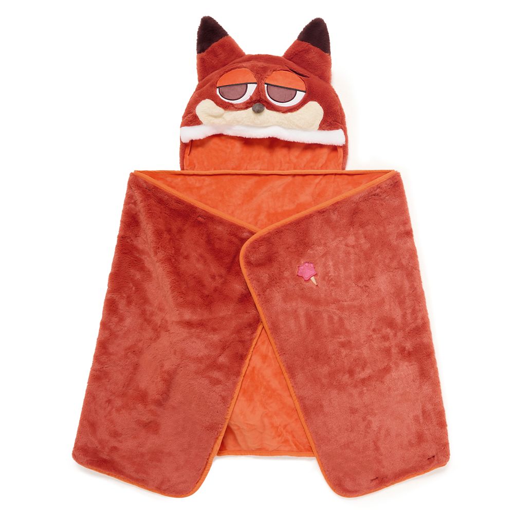 Nick Wilde Hooded Throw Blanket Zootopia Official shopDisney