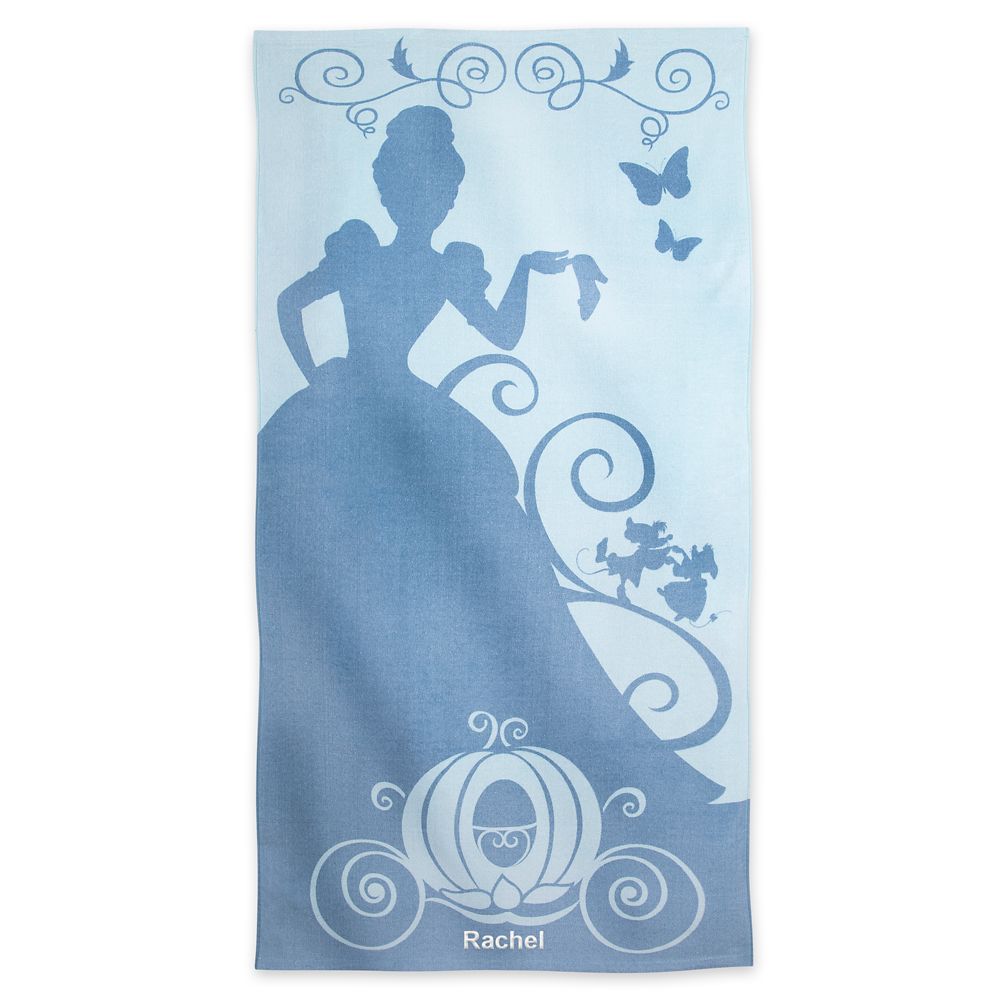 Cinderella Beach Towel – Personalized