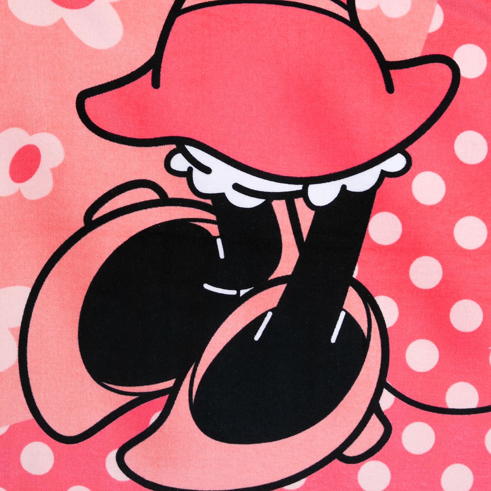 Minnie Mouse Beach Towel - Pink - Personalized