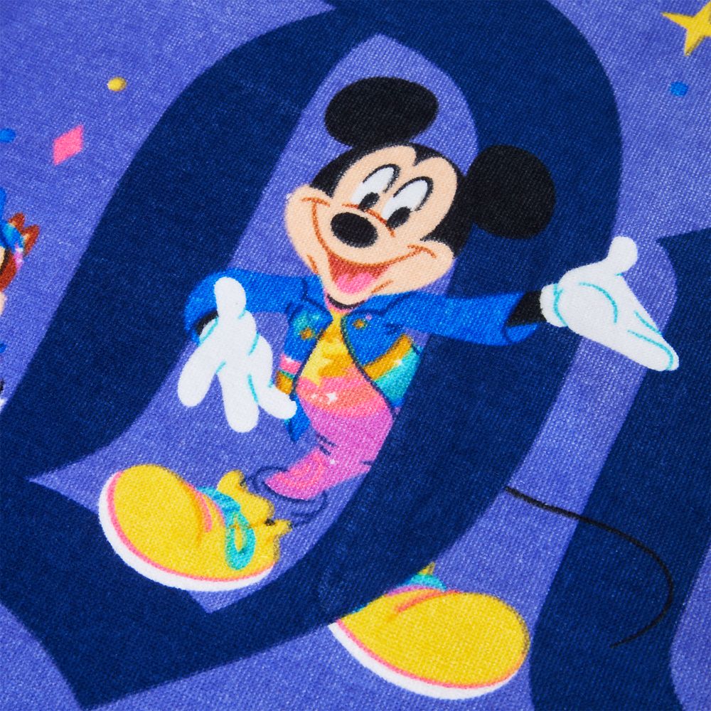 Mickey Mouse and Friends Beach Towel - Disneyland 70th Anniversary - Personalized